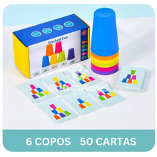 Carregar imagem no visualizador da galeria, Desafio Rápido de Copos Montessori
