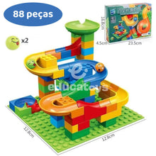 Carregar imagem no visualizador da galeria, Circuito de Bolinhas Marble Run Race Set
