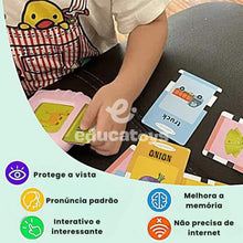 Carregar imagem no visualizador da galeria, Flash Cards. Tá na hora do inglês com EducaToys
