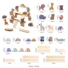 Carregar imagem no visualizador da galeria, Brinquedo de Equilíbrio Montessori em Madeira
