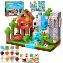 Carregar imagem no visualizador da galeria, Casa na Árvore Selvagem - 150 Peças - Blocos Magnéticos Magnecraft
