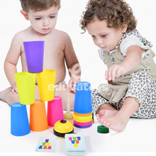 Carregar imagem no visualizador da galeria, Desafio Rápido de Copos Montessori
