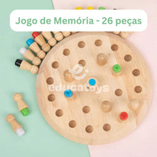 Carregar imagem no visualizador da galeria, Jogo da Memória em Madeira
