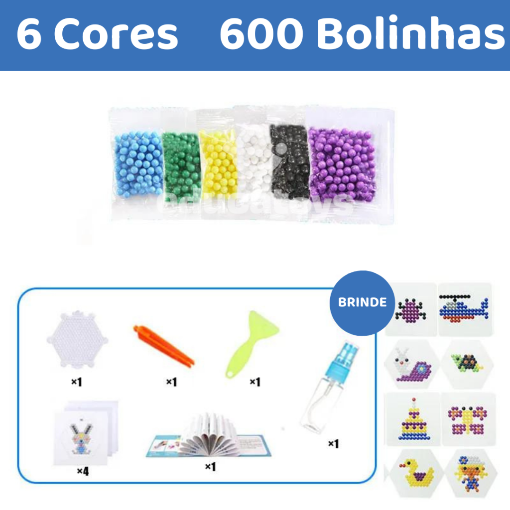 Kit de Contas Mágicas Educatoys