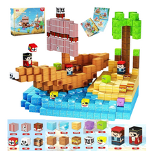 Carregar imagem no visualizador da galeria, Navio Pirata dos Sete Mares - 100 Peças - Blocos Magnéticos Magnecraft
