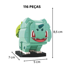 Carregar imagem no visualizador da galeria, Bulbasaur - Pokemon - Blocos de Montar - 127 peças

