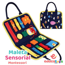Carregar imagem no visualizador da galeria, Maleta de Atividade Sensorial Montessori
