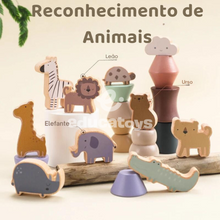 Carregar imagem no visualizador da galeria, Brinquedo de Equilíbrio Montessori em Madeira

