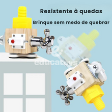 Carregar imagem no visualizador da galeria, Cubo de Atividades Montessori de Madeira!
