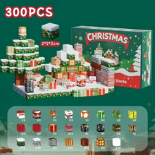 Carregar imagem no visualizador da galeria, Vila Natalina com Fábrica de Presentes - 300 Peças - Blocos Magnéticos Magnecraft

