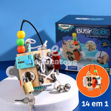 Carregar imagem no visualizador da galeria, Cubo de Atividades Oito Faces Montessori
