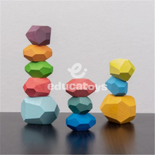 Carregar imagem no visualizador da galeria, Pedras de Madeira Montessori
