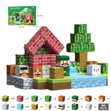 Carregar imagem no visualizador da galeria, Cabana na Floresta Encantada - 150 Peças - Blocos Magnéticos Magnecraft

