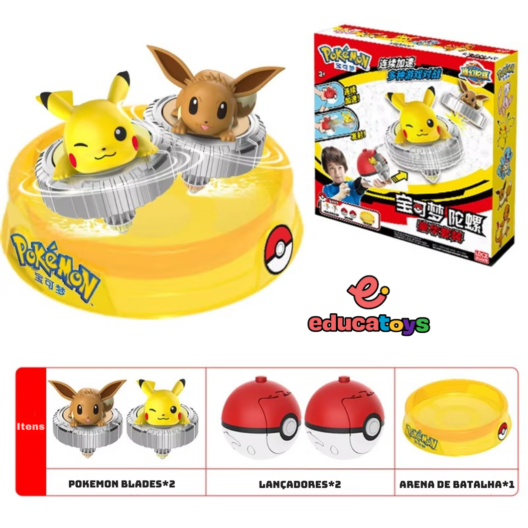 Pokéblade - kit com 2 Blades e Arena