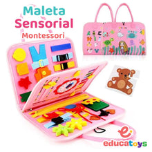 Carregar imagem no visualizador da galeria, Maleta de Atividade Sensorial Montessori
