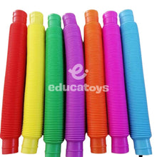 Carregar imagem no visualizador da galeria, Tubo Pop Sensorial - 8 peças 70cm
