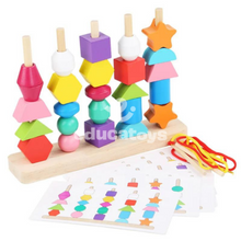 Carregar imagem no visualizador da galeria, Puzzle Montessori em Madeira
