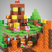 Carregar imagem no visualizador da galeria, Ilha da Lava Suprema - 100 peças - Blocos Magnéticos Magnecraft
