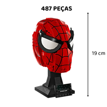 Carregar imagem no visualizador da galeria, Máscara do Homem-Aranha - Blocos de Montar - 487 peças
