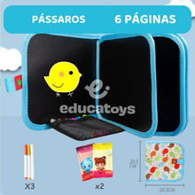 Carregar imagem no visualizador da galeria, Livro de Graffiti Portátil Infantil
