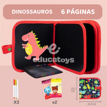 Carregar imagem no visualizador da galeria, Livro de Graffiti Portátil Infantil

