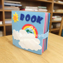 Carregar imagem no visualizador da galeria, Livro Sensorial Montessori em Feltro
