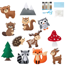Carregar imagem no visualizador da galeria, Kit de Costura Infantil Montessori - Alinhavo
