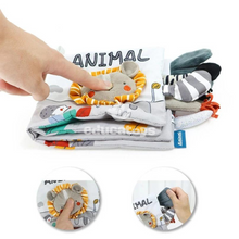 Carregar imagem no visualizador da galeria, Livrinho de Pano Animais Divertidos
