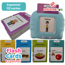 Carregar imagem no visualizador da galeria, Flash Cards Multilíngue: Inglês, Russo, Espanhol ou Francês
