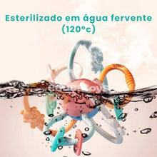 Carregar imagem no visualizador da galeria, Mordedor Bolinha Sensorial com Ursinhos
