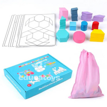 Carregar imagem no visualizador da galeria, Quebra-Cabeça de Madeira 180 Peças 3D Montessori
