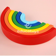 Carregar imagem no visualizador da galeria, Blocos de Arco-íris em Madeira
