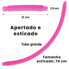 Carregar imagem no visualizador da galeria, Tubo Pop Sensorial - 8 peças 70cm
