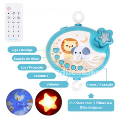 Mobile Musical e Projetor de Estrelas