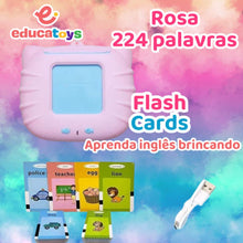 Carregar imagem no visualizador da galeria, Flash Cards. Tá na hora do inglês com EducaToys

