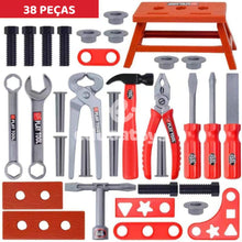 Carregar imagem no visualizador da galeria, Conjunto de Ferramentas Infantil + furadeira elétrica
