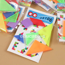 Carregar imagem no visualizador da galeria, Mini Tangrams Coloridos
