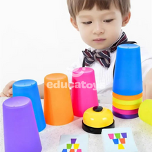 Carregar imagem no visualizador da galeria, Desafio Rápido de Copos Montessori
