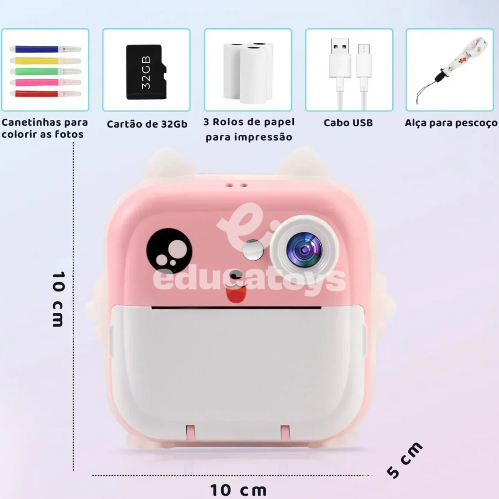 Câmera Instantânea Educatoys