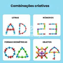 Carregar imagem no visualizador da galeria, Blocos de Silicone para Montar com Sucção - Abelhas
